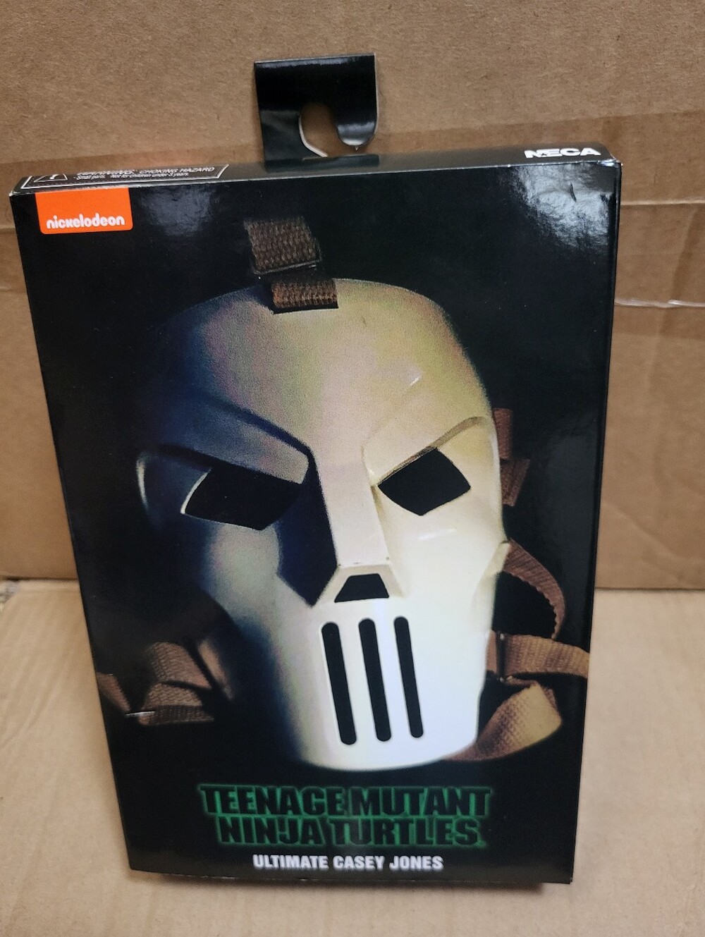 NECA Teenage Mutant Ninja Turtles Casey Jones Ultimate Edition EMPTY BOX/BOX ART